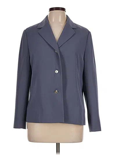 Pre-owned Kasper A.s.l. Blazer Jacket In Blue