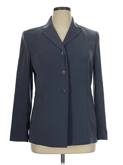 Pre-owned Kasper A.s.l. Blazer Jacket In Blue