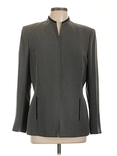 Pre-owned Kasper A.s.l. Blazer Jacket In Gray
