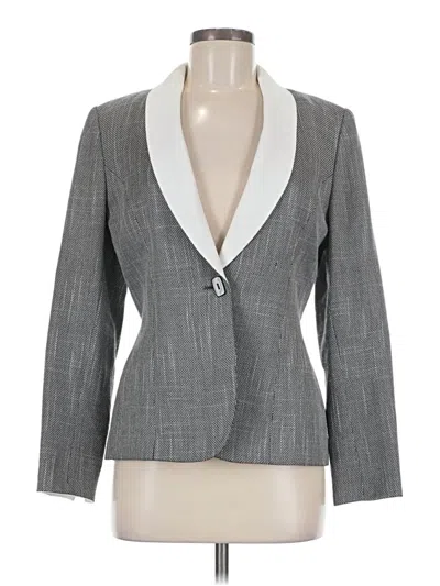 Pre-owned Kasper A.s.l. Blazer Jacket In Gray