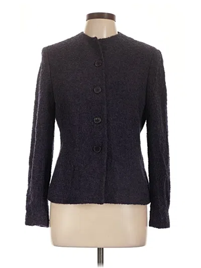 Pre-owned Kasper A.s.l. Blazer Jacket In Gray