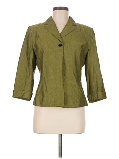 Pre-owned Kasper A.s.l. Blazer Jacket In Green