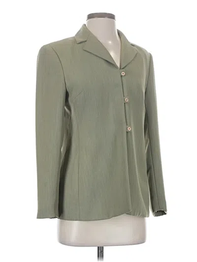 Pre-owned Kasper A.s.l. Blazer Jacket In Green