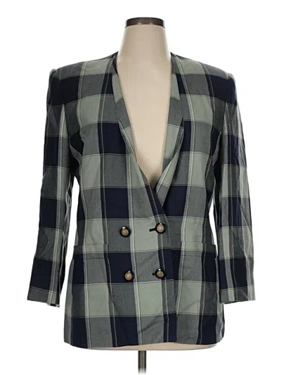 Pre-owned Kasper A.s.l. Blazer Jacket In Green
