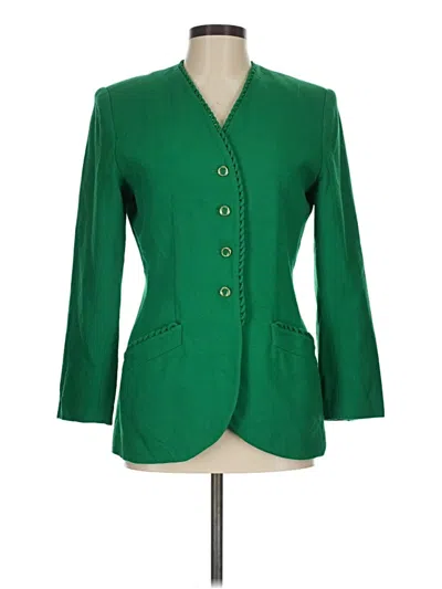 Pre-owned Kasper A.s.l. Blazer Jacket In Green