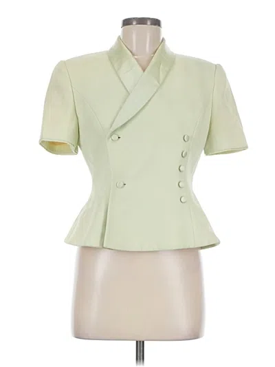 Pre-owned Kasper A.s.l. Blazer Jacket In Green