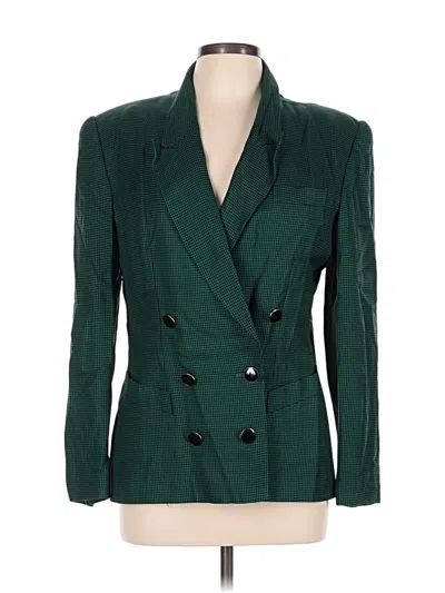 Pre-owned Kasper A.s.l. Blazer Jacket In Green