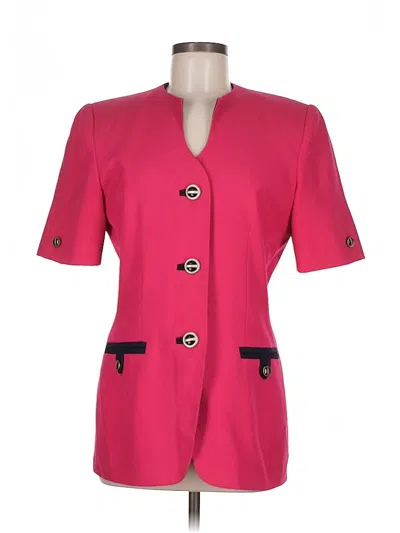 Pre-owned Kasper A.s.l. Blazer Jacket In Pink