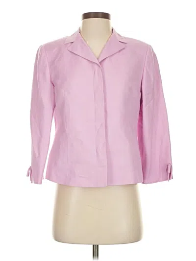 Pre-owned Kasper A.s.l. Blazer Jacket In Pink