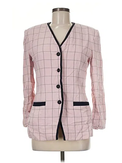 Pre-owned Kasper A.s.l. Blazer Jacket In Pink