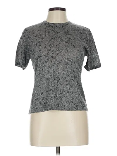 Pre-owned Kasper A.s.l. Cardigan Sweater In Gray