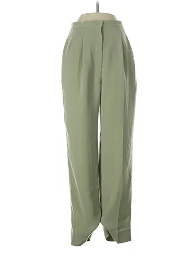 Pre-owned Kasper A.s.l. Casual Pants In Green