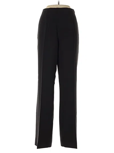 Pre-owned Kasper A.s.l. Dress Pants In Black