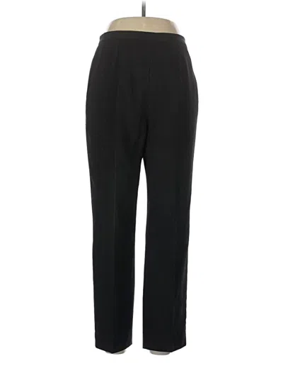 Pre-owned Kasper A.s.l. Dress Pants In Black