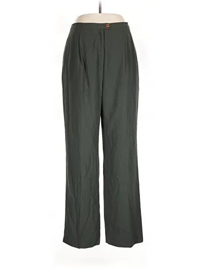 Pre-owned Kasper A.s.l. Dress Pants In Green