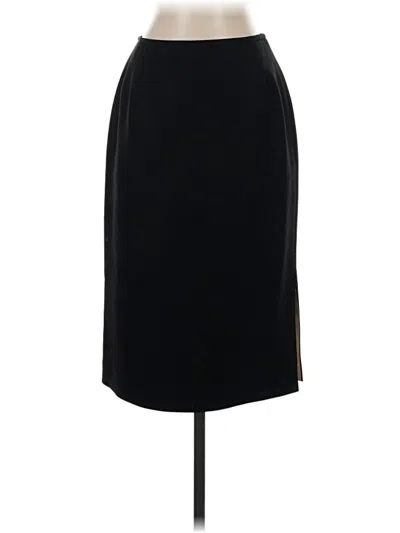 Pre-owned Kasper A.s.l. Formal Skirt In Black