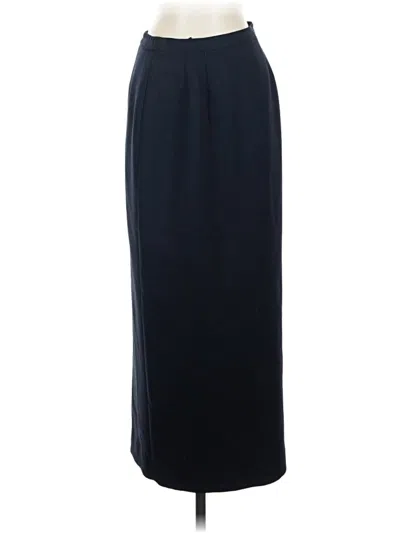Pre-owned Kasper A.s.l. Formal Skirt In Blue