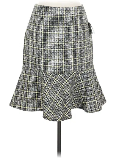 Pre-owned Kasper A.s.l. Formal Skirt In Multi