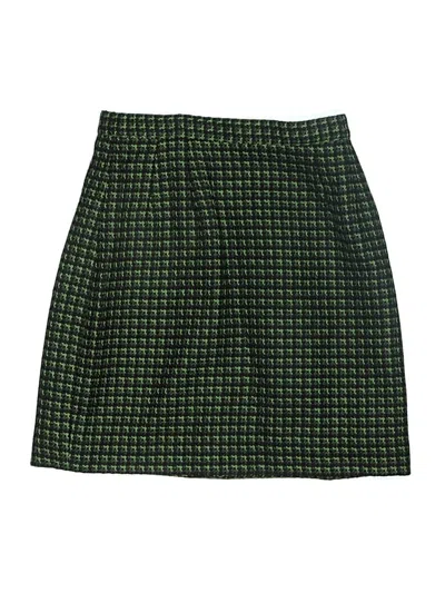 Pre-owned Kasper A.s.l. Formal Skirt In Green
