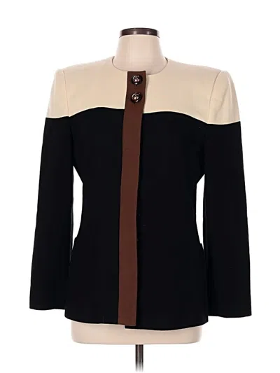 Pre-owned Kasper A.s.l. Jacket In Ivory