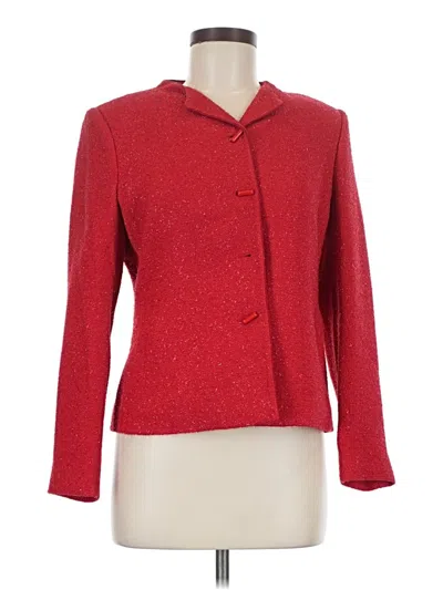 Pre-owned Kasper A.s.l. Jacket In Red