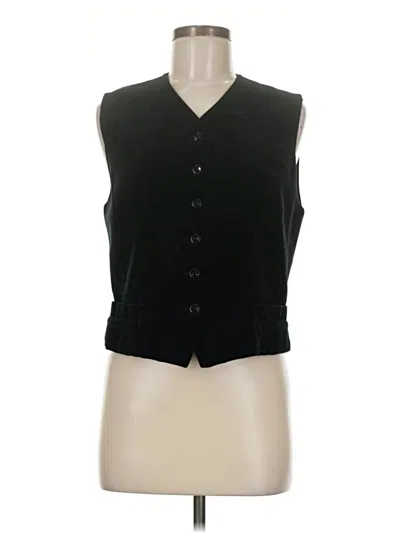 Pre-owned Kasper A.s.l. Vest In Black