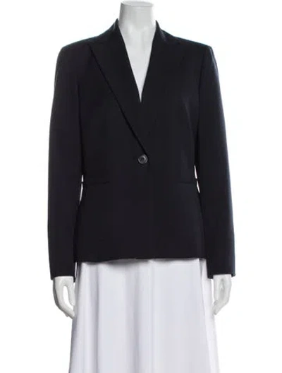 Pre-owned Kasper Blazer In Gray