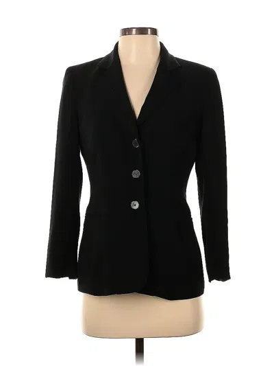Pre-owned Kasper Blazer Jacket In Black