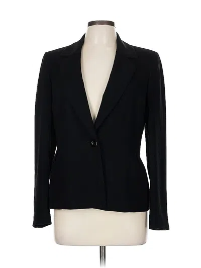 Pre-owned Kasper Blazer Jacket In Black