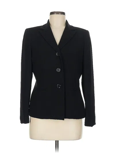 Pre-owned Kasper Blazer Jacket In Black