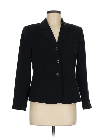 Pre-owned Kasper Blazer Jacket In Black