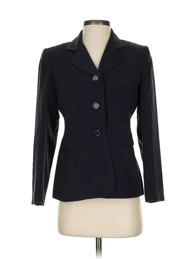 Pre-owned Kasper Blazer Jacket In Black