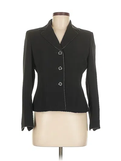 Pre-owned Kasper Blazer Jacket In Black
