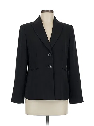 Pre-owned Kasper Blazer Jacket In Black