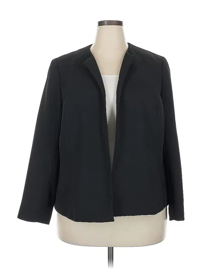 Pre-owned Kasper Blazer Jacket In Black