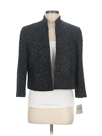 Pre-owned Kasper Blazer Jacket In Black