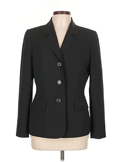 Pre-owned Kasper Blazer Jacket In Black