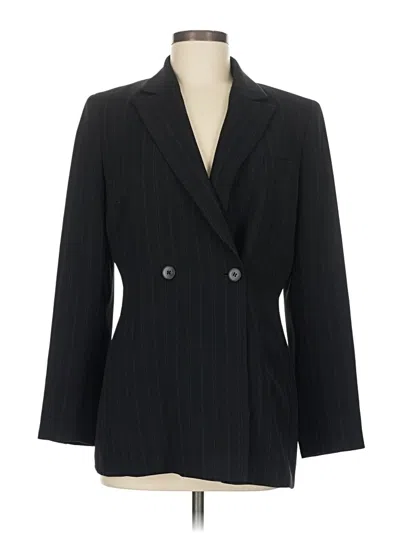 Pre-owned Kasper Blazer Jacket In Black