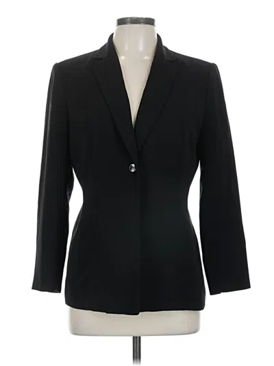 Pre-owned Kasper Blazer Jacket In Black