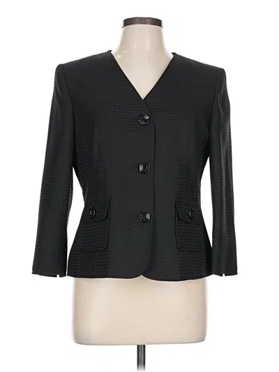 Pre-owned Kasper Blazer Jacket In Black