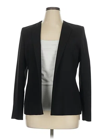 Pre-owned Kasper Blazer Jacket In Black