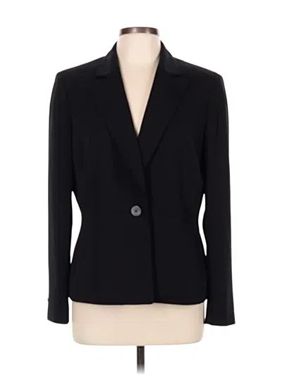 Pre-owned Kasper Blazer Jacket In Black
