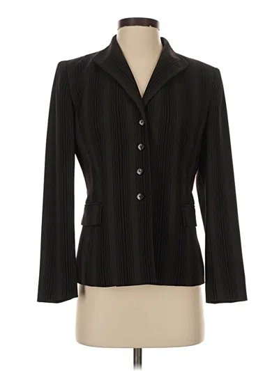 Pre-owned Kasper Blazer Jacket In Black