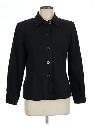 Pre-owned Kasper Blazer Jacket In Black