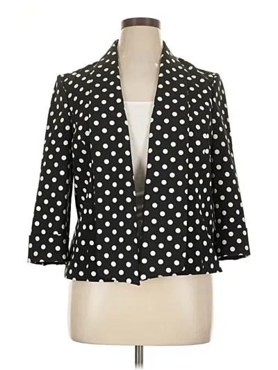 Pre-owned Kasper Blazer Jacket In Black