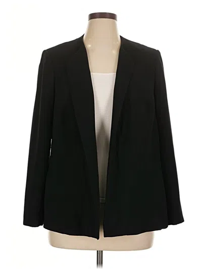 Pre-owned Kasper Blazer Jacket In Black