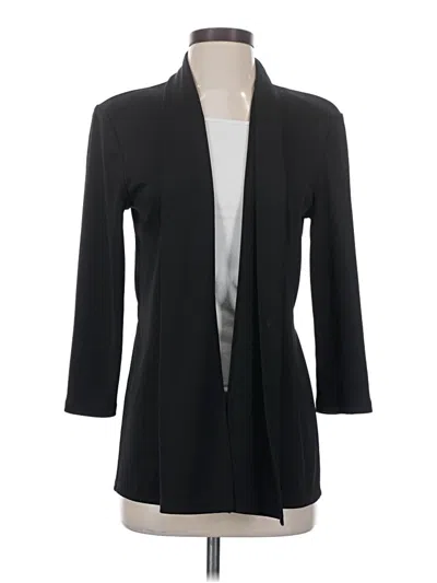 Pre-owned Kasper Blazer Jacket In Black