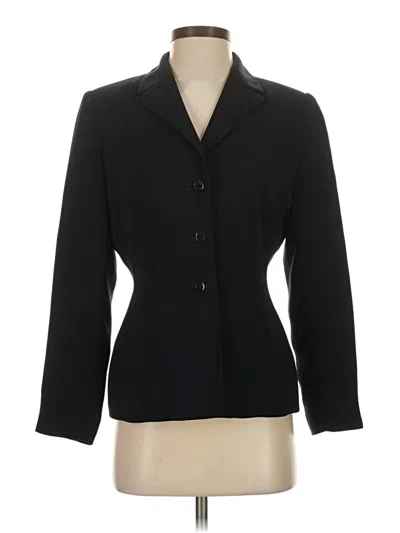 Pre-owned Kasper Blazer Jacket In Black