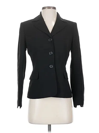 Pre-owned Kasper Blazer Jacket In Black