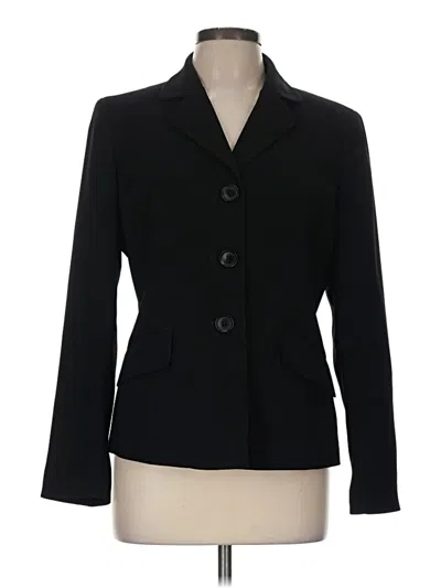 Pre-owned Kasper Blazer Jacket In Black